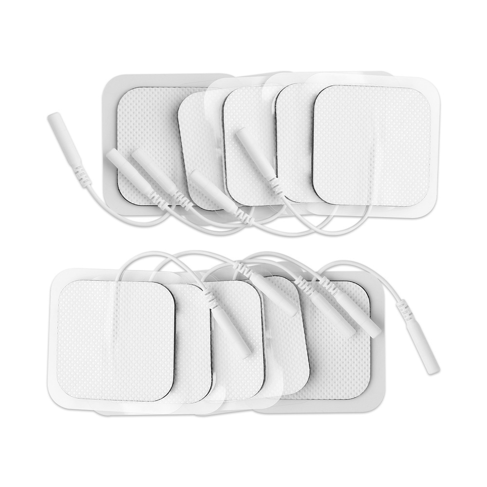 20 Pieces Adhesive Electrodes Physiotherapy Massage Tissue Electrode