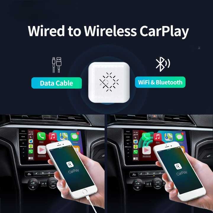 Carlinkit Wireless Carplay Dongle Adapter Bluetooth Head Unit Cpc200