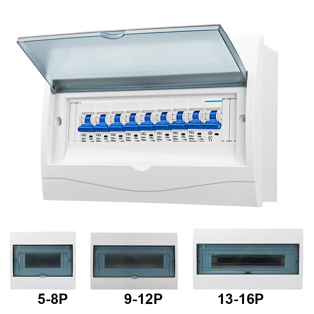 Breaker Enclosure Distribution Box 4 Ways to 18ways Distribution Box