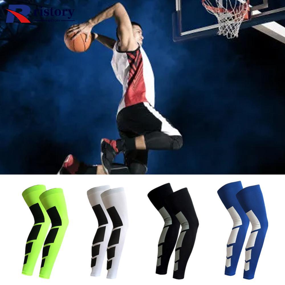 RISTORY 1Pc Football Lengthened Shin Protection Sports Knee Guard ...