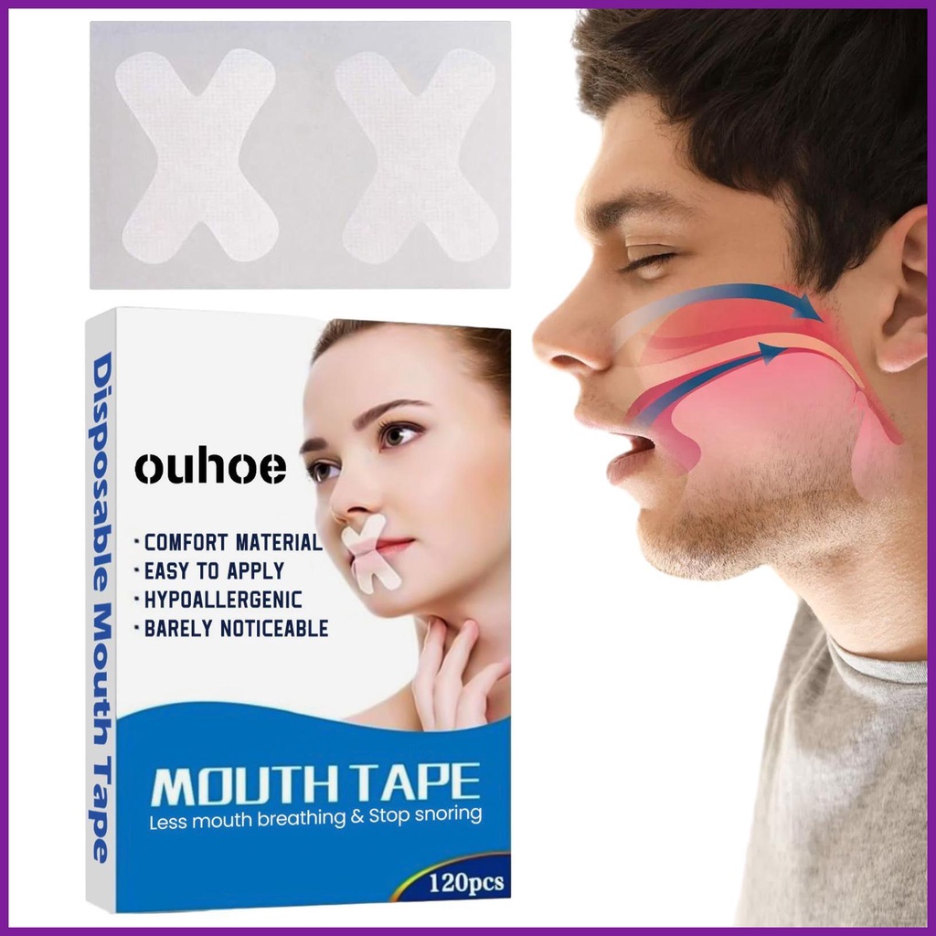 Sleep Strips Mouth Tape Mouth Breathing Tape Nursing tape Develop