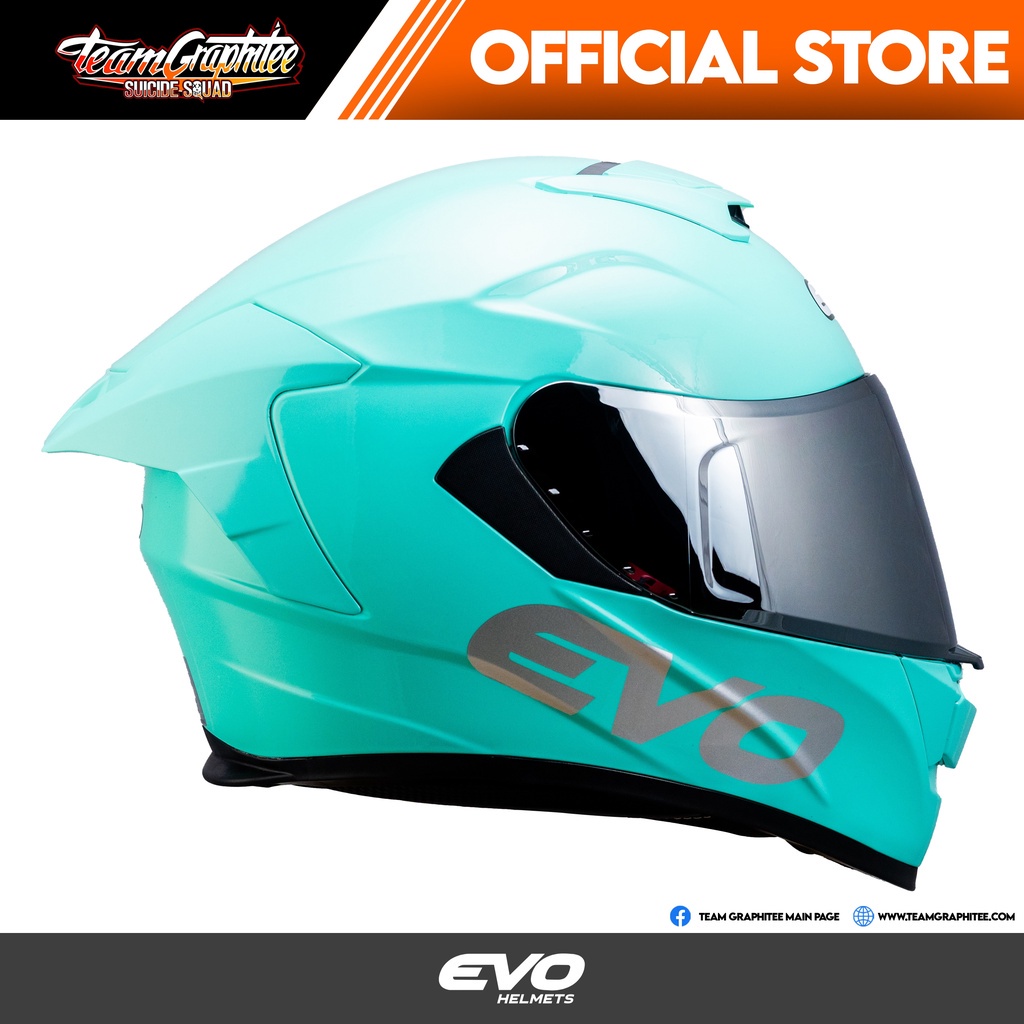 EVO HELMET GT PRO T. BLUE w/ free clear lens Shopee Philippines