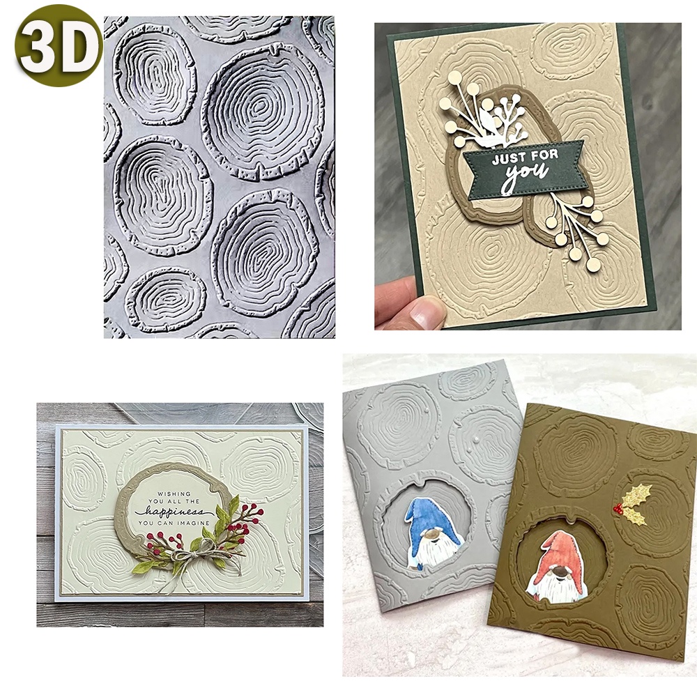 3D Embossing Folder Retro Pit Pattern Scrapbooking Supplies Craft ...