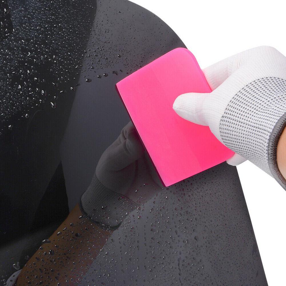 Soft Pink Rubber Scraper Automotive Filming Tools Scraper For Glass ...
