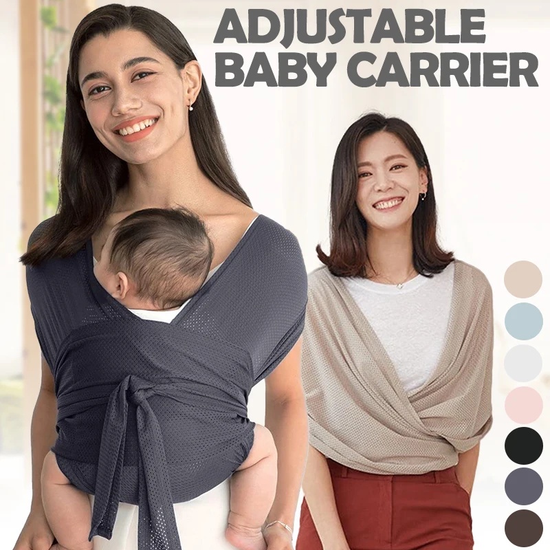 Baby carrier cross store back