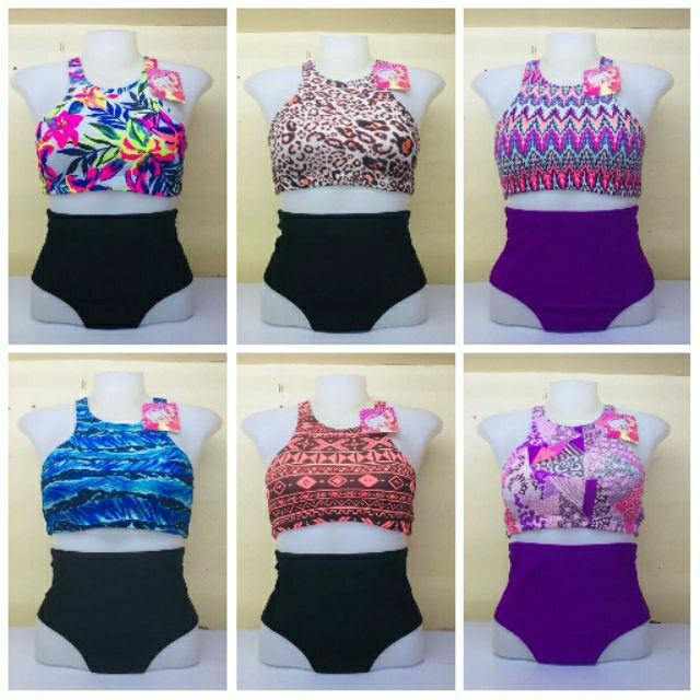 COD!! High Waist Racerback Swimsuit for Adults Shopee Philippines