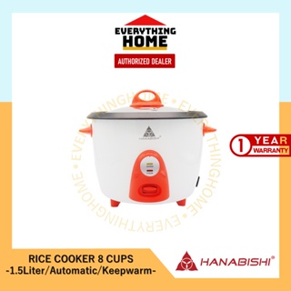 Hanabishi Rice Cooker (available in different sizes) HHRCFS