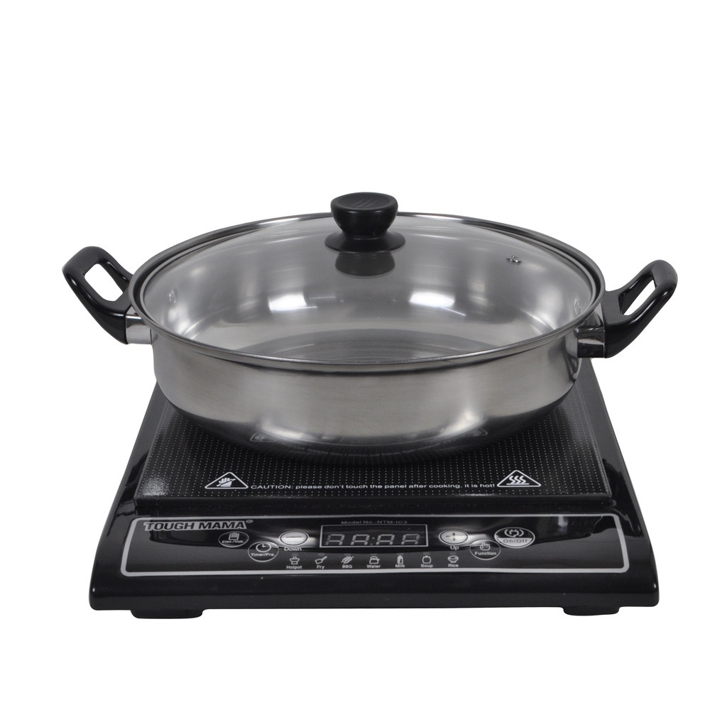 ♞Tough Mama Original Ceramic Plate Induction Cooker With Free Cooking Pot and Lid NTMIC3 OSOS