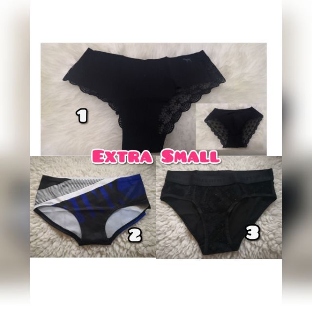 Original Victoria's Secret Panties (Extra Small) Shopee Philippines