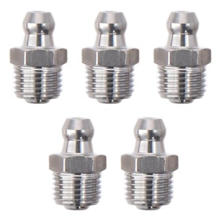 thumbnail image 2 of 6-Pack Brass M8 X 1mm Thread Straight Grease Zerk Nipple Fittings For Car, Truck, Motorcycle 2 of 14