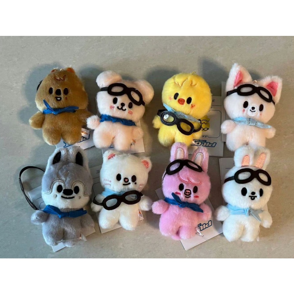 skzoo BbokAri ポガリ 10cm Felix pilot Stray Kids Felix Skzoo BbokAri Original Size Official Plush