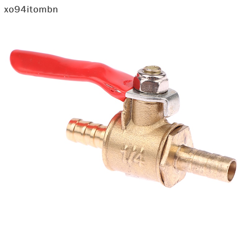 Ito Handle Small Valve 6mm 8mm 10mm 12mm 14mm Hose Barb Inline Brass 