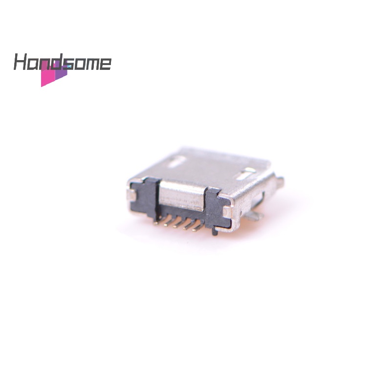 Handsome 20pcs Micro Usb Type B Female Socket 5 Pin Connector Smd Soldering New Shopee 2163