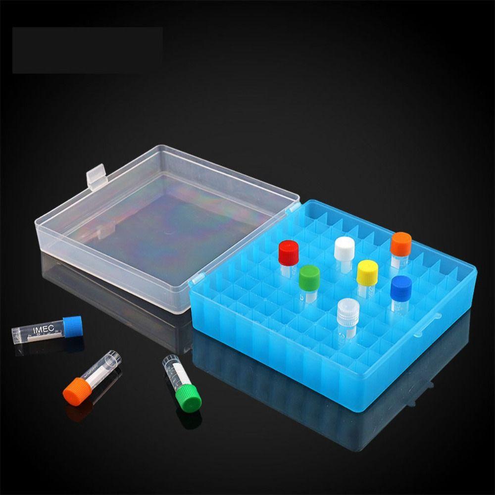 DAPHNE 100 Well Microtube Storage Box, 100 Well for 1.8ml/2ml ...