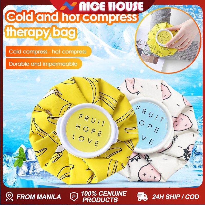 Reusable Ice Pack Cold Compress Ice Bag Hot Water Hot Bag First Aid