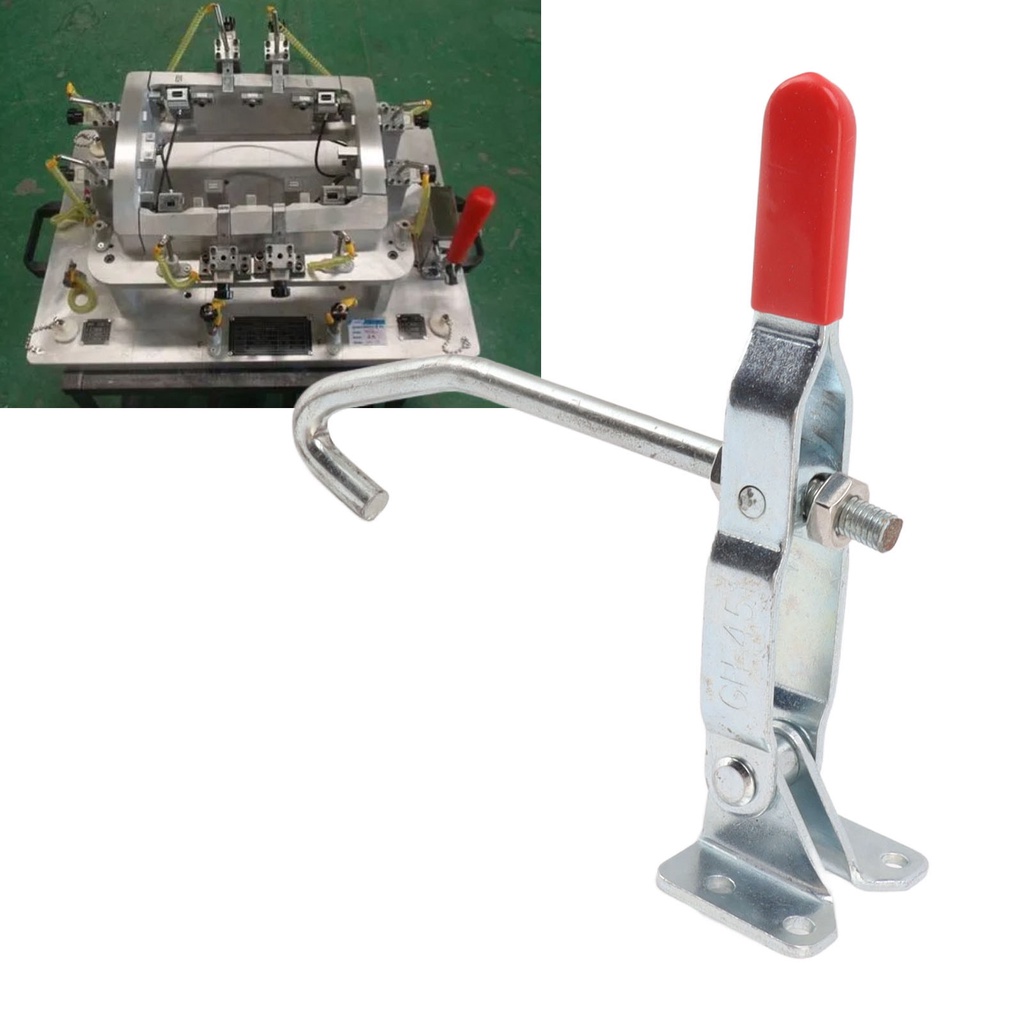 TIMJ Hook Type Toggle Clamp Quick Holding Draw Latch Action Pull Hook