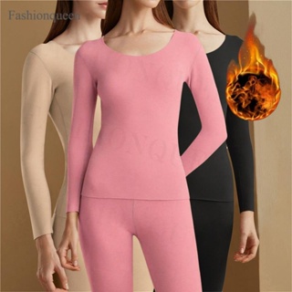 Women's Thermal Underwear Men Winter Clothes Seamless Thick Double