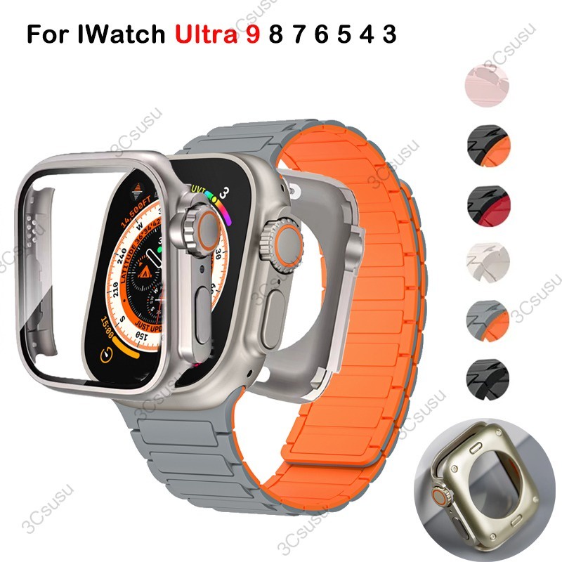 Silicone Strap Watch case change to Ultra Magnetic Sports Band