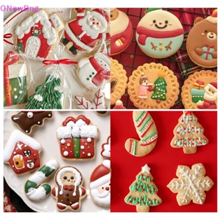 3Pcs Christmas Gingerbread House Biscuit Cutter Set Fondant Cookie Mould  Mold For Xmas New Year Party