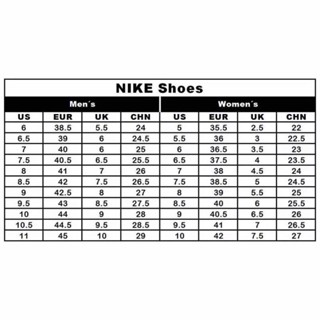 Nike kyrie size on sale chart