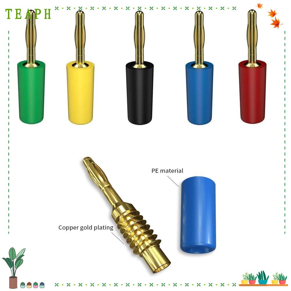 TEAPH 2mm Banana Plug, 2MM Welding Experimental Test Electrical