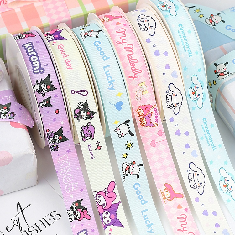 Customized Kuromi Ribbon My Melody Cinnamoroll Pompom Purin Sanrio ...