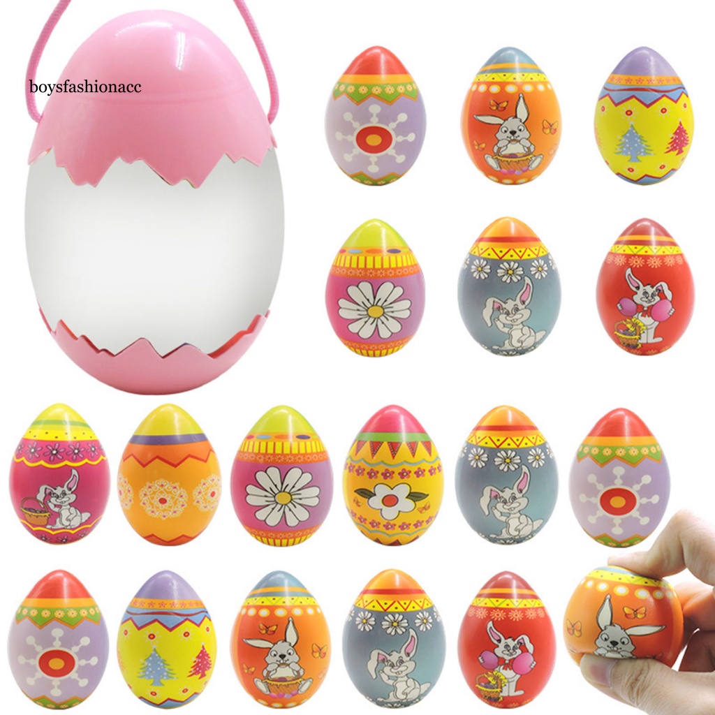 BF Easter-themed Stress Egg Cute Stress Relief Toy 18 Pcs Easter Egg ...