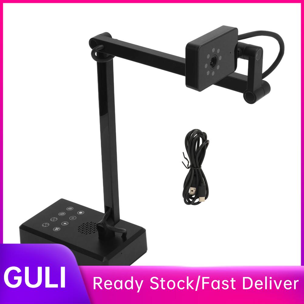 Guli USB Document Camera 4K 16MP Ultra HD Webcam Adjustable Angle ...
