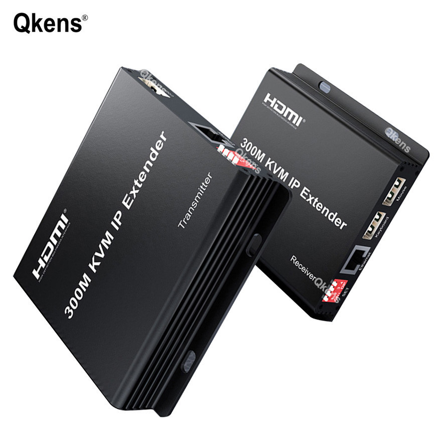 300m Hdmi Extender Over Ip Rj45 Cat6 Ethernet Cable 1080p Hdmi Kvm Extender One To One Many To 1464