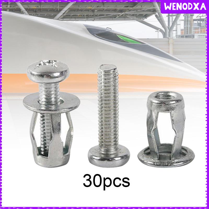 [Wenodxa] 30 Pieces Screw Petal Expansion Bolt Hardness Drywall Cavity