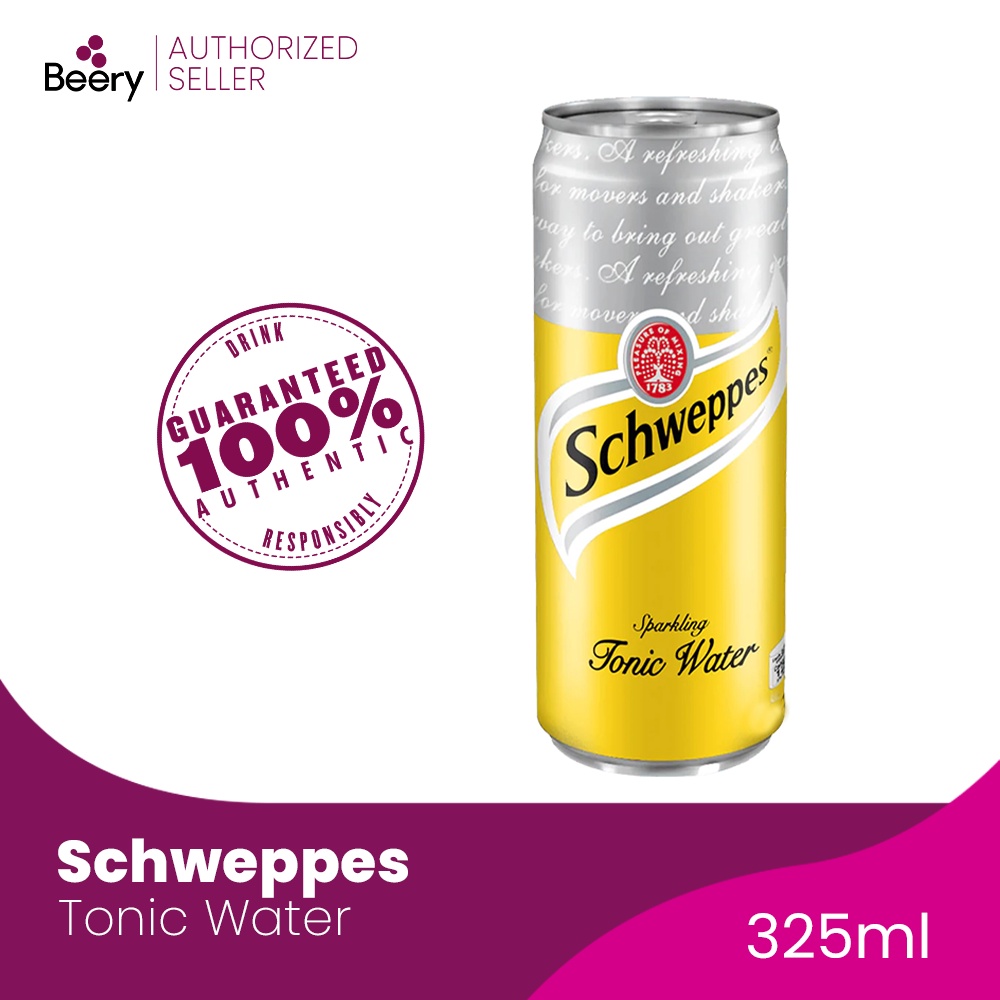 Schweppes Tonic Water 325mL Shopee Philippines
