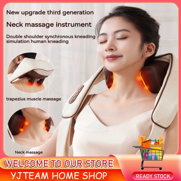 【Ready Stock】Upgraded Shoulder And Neck Massager 2023 New Third
