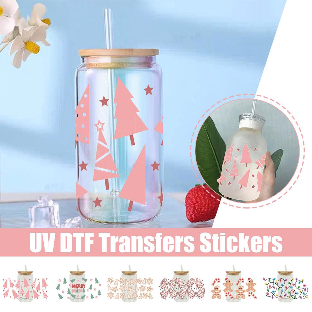 UV DTF Transfer Stickers Waterproof Oil-resistant Christmas Series ...
