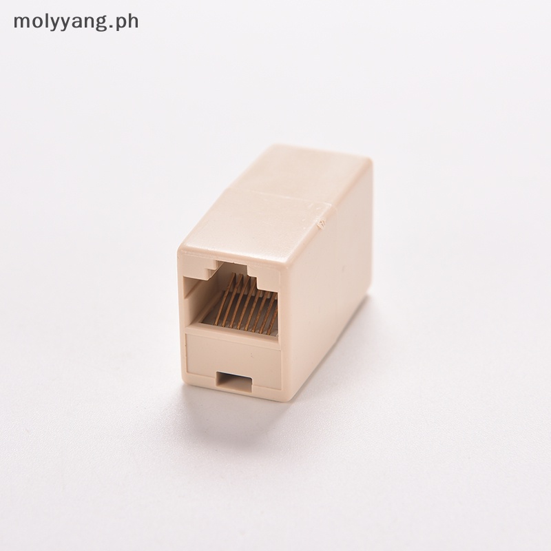 LYN 1pcs RJ45 CAT5 Coupler Plug Network LAN Cable Extender Connector Adapter RJ45 Network Cable