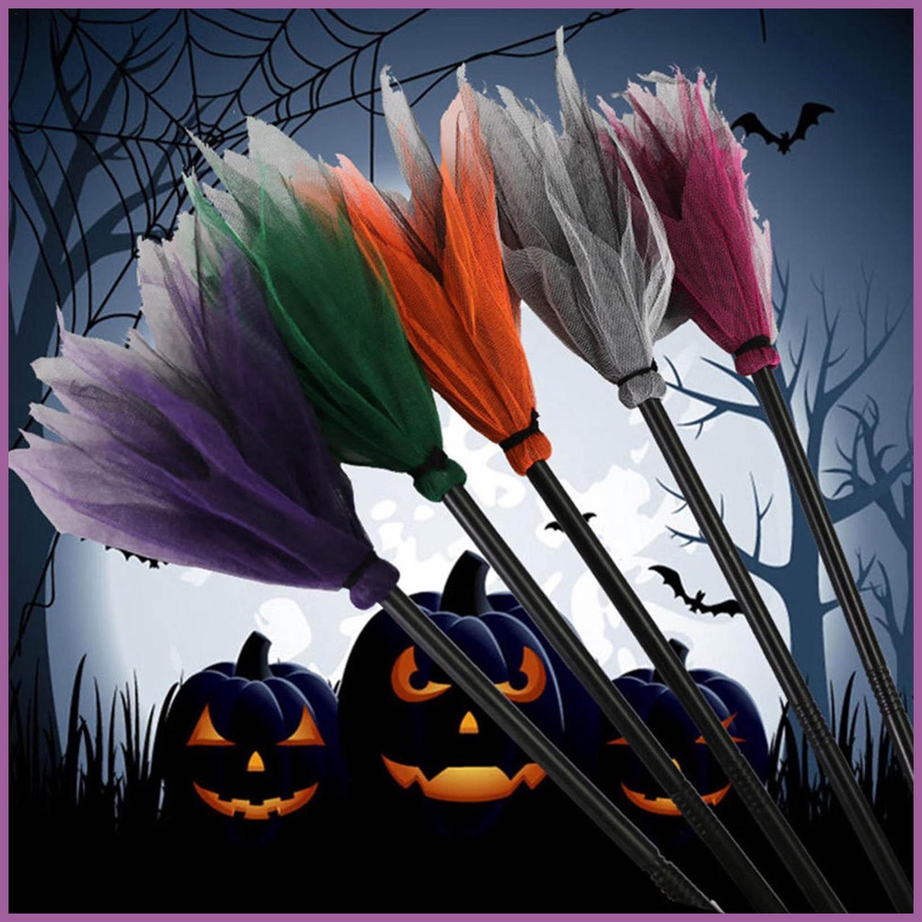 Halloween Witch Broom Halloween Decor Witch Broom Wizard Flying Broom