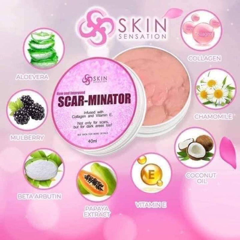 Original And Effective Scarminator Cream By Skin Sensation 40g Best