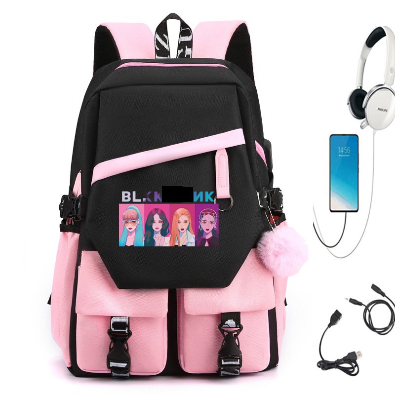 Blackpink backpack shopee hotsell