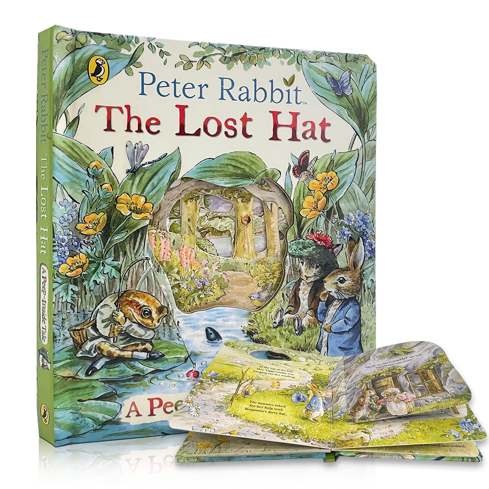 Peter Rabbit: The Lost Hat A Peep-Inside Tale | Shopee Philippines