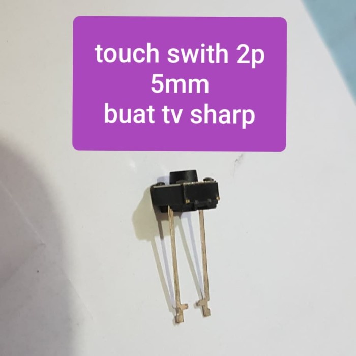 TOMBOL Touch tv switch volume panel button tv switch 2p leg 2 tv GAP27 ...