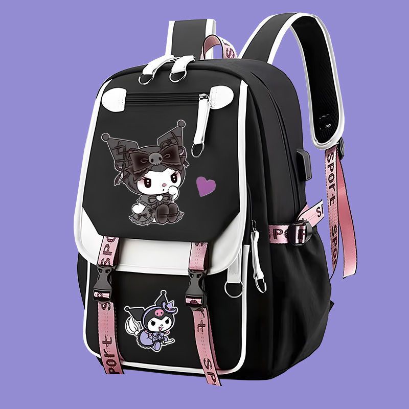 Cartoon Schoolbag Cute Kuromi Backpack ins Cinnamoroll Sanrio Schoolbag