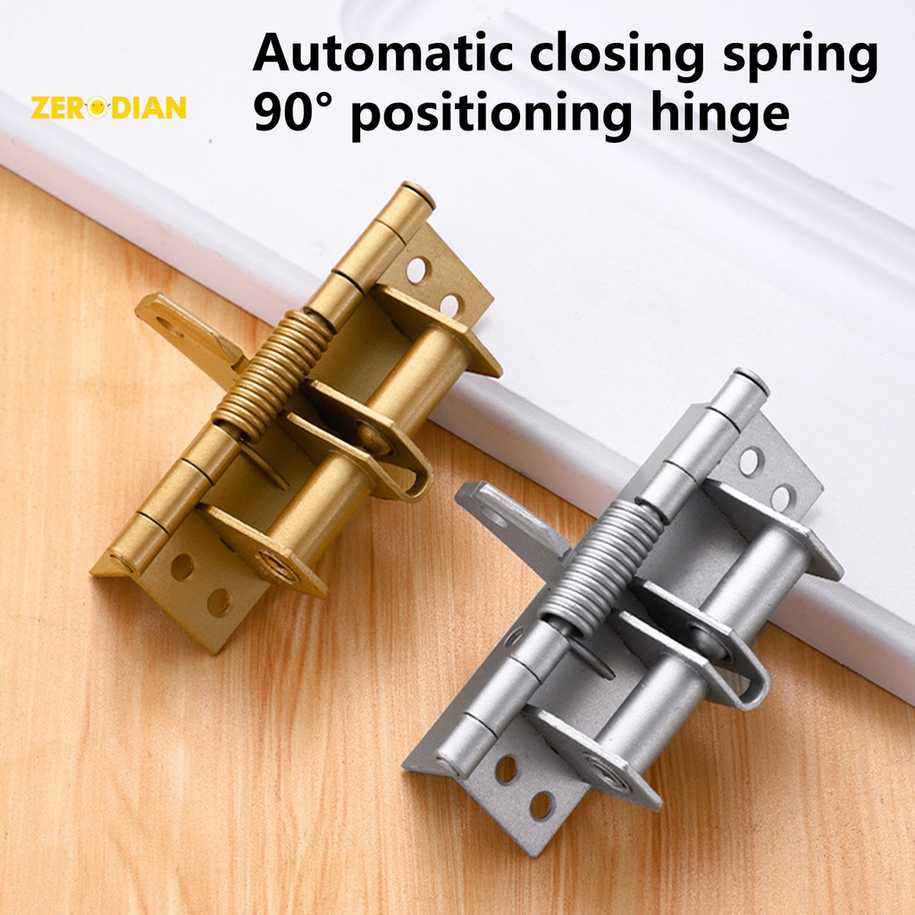 ZERODIAN 1 Set 4 Inches Automatic Door Hinge 90 Degree Positioning