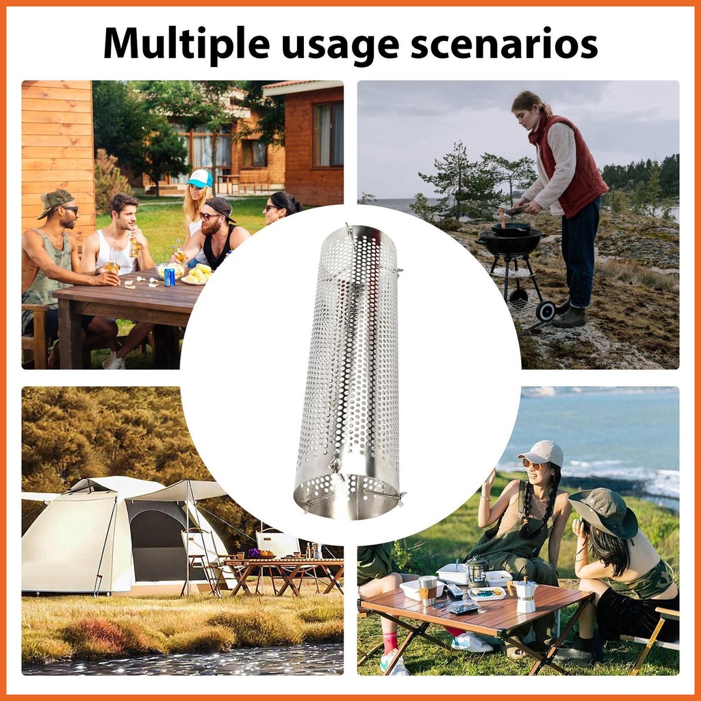 Camping Stove Pipe Vent Tent Stove Pipe Outdoor Pipe Kit Camp Tent Pipe