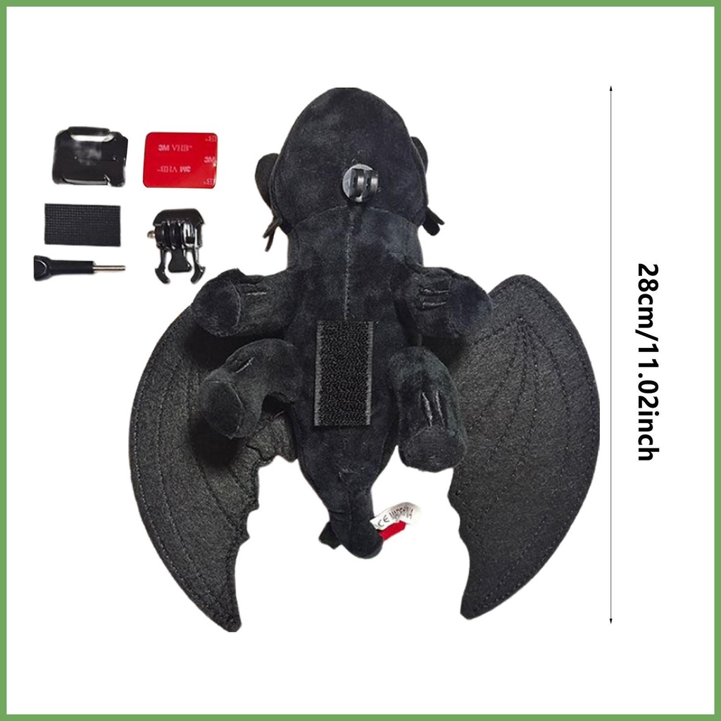 How to Train Your Dragon Night Fury Toothless Car Ornament Roof Doll ...