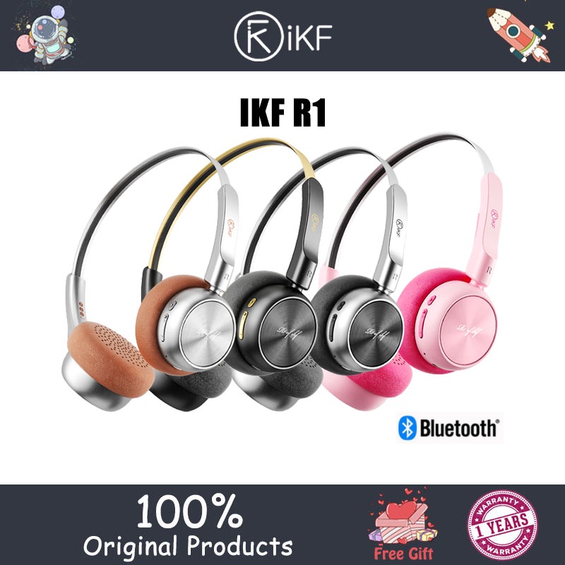 IKF R1 Wireless Bluetooth Retro Earphones | Shopee Philippines