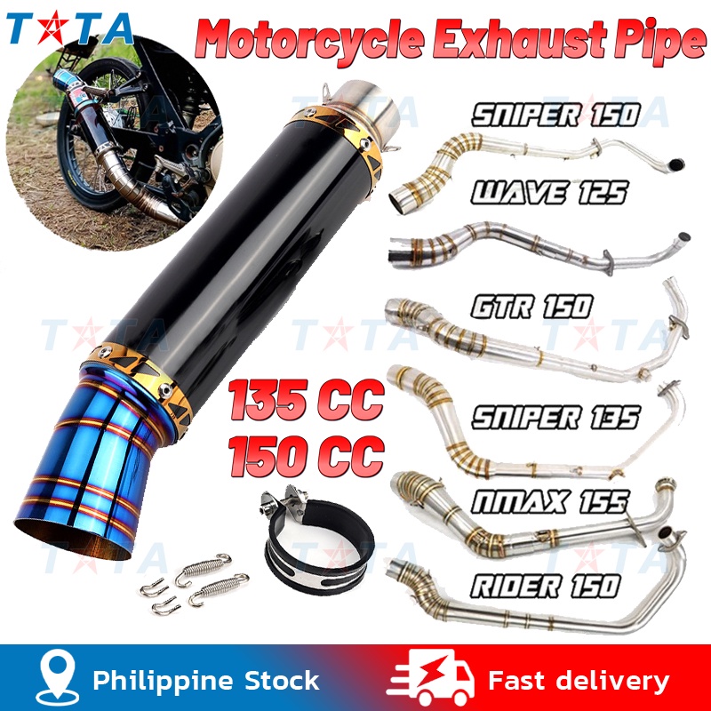 51mm inlet canister only muffler exhaust muffler type pipe daeng