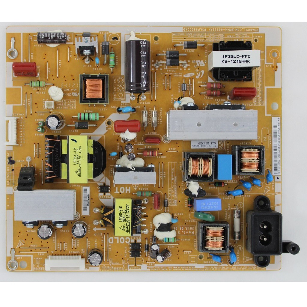 Samsung LCD TV UA40EH6030 Power Board / Power Supply Board Shopee