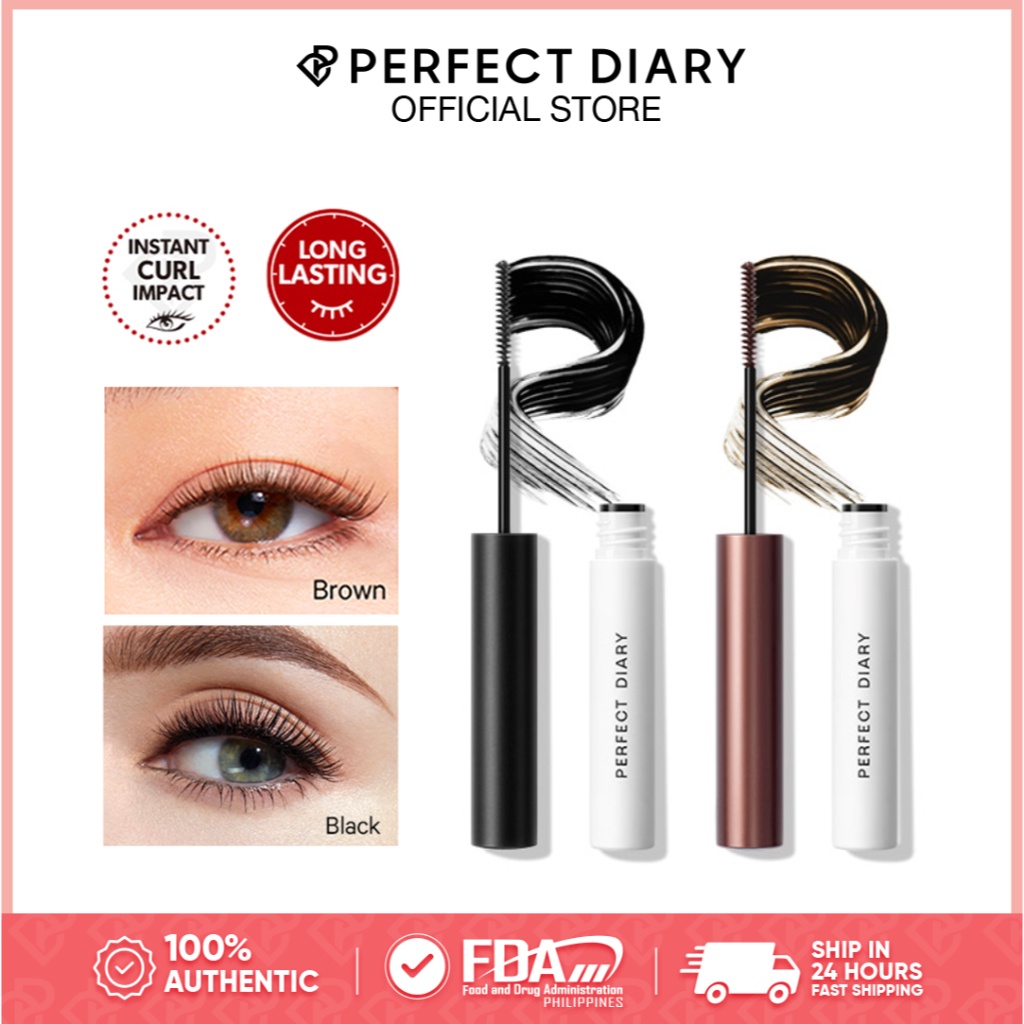 ♞Perfect Diary Lengthening Long Lasting Mascara Waterproof Volumizing