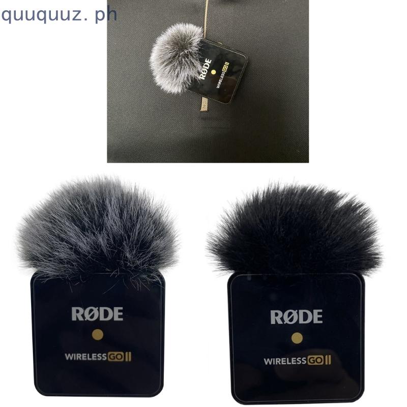 QUU Soft Wind Cover Plush Microphone Windscreen Sleeve Case for RODE ...