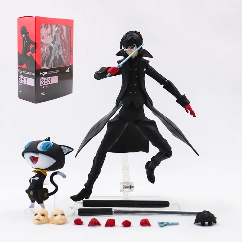 Figma 363 Persona 5 Action Figure Joker Morgana Amamiya Ren P5 Figure ...