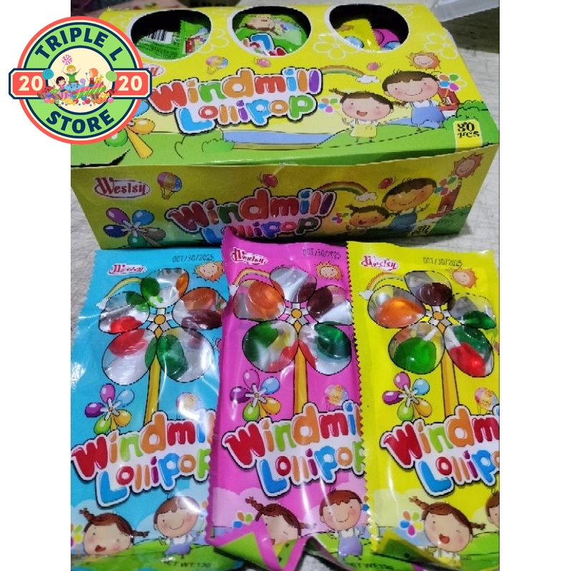 Windmill LOLLIPOP 30 pcs | Lootbag Filler, Paninda, Party Giveaways ...